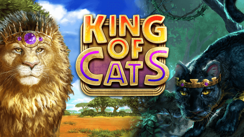 king-of-cats-slot-logo